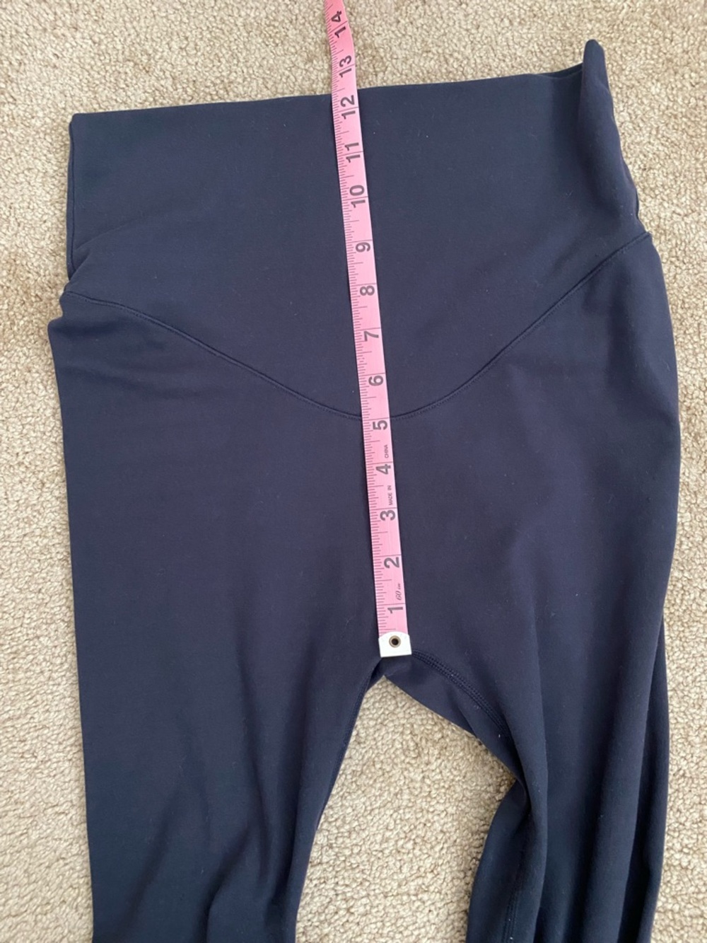 P’tula Maternity High-Waist Leggings (bundle of 2) — Navy, Small - Picture 4 of 7